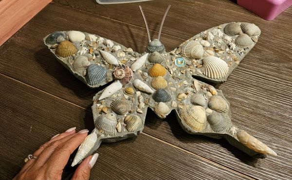 Thuis is een vlinder